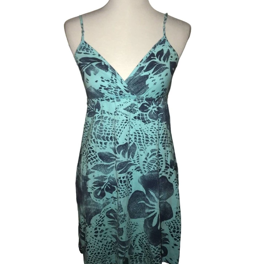 OCEAN DRIVE GREEN MINI SUNDRESS MEDIUM
